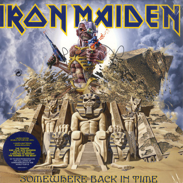 IRON MAIDEN - SOMEWHERE BACK IN TIME - THE BEST OF 1980 - 1989